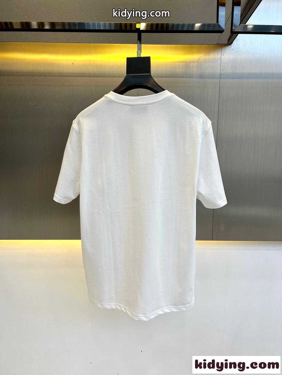 ADIDAS X GUCCI コットン クルーネック Tシャツ グッチ Tシャツ コピー 男女兼用-4