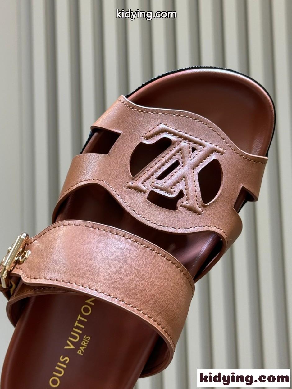 LV イソラ ミュール ルイ・ヴィトン サンダル スーパーコピー ブラウン-4