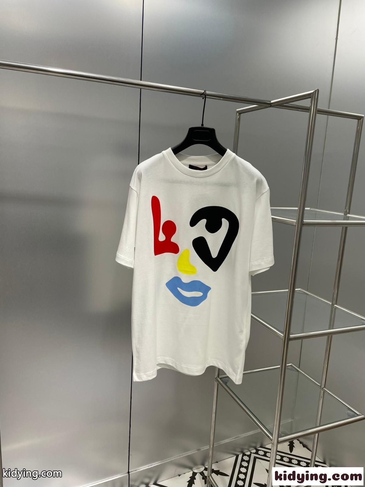 人気 流行り ゆったり ビッグシルエット おしゃれ ルイ・ヴィトン Tシャツ コピー 半袖 カジュアル トップス-0