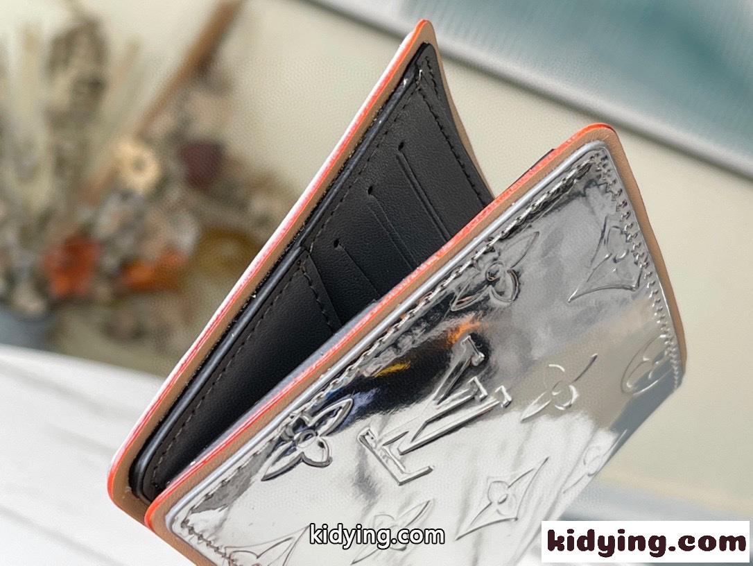 大人気！M80806 モノグラム ルイヴィトン 財布 コピー コンパクト 折りたたみ財布-2
