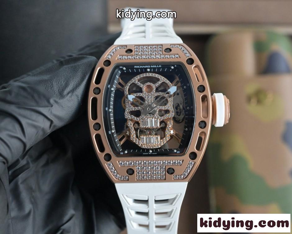 リシャール・ミル RM052 コピー 注目される スケルトン 自動巻き 腕時計 ウォッチ-2