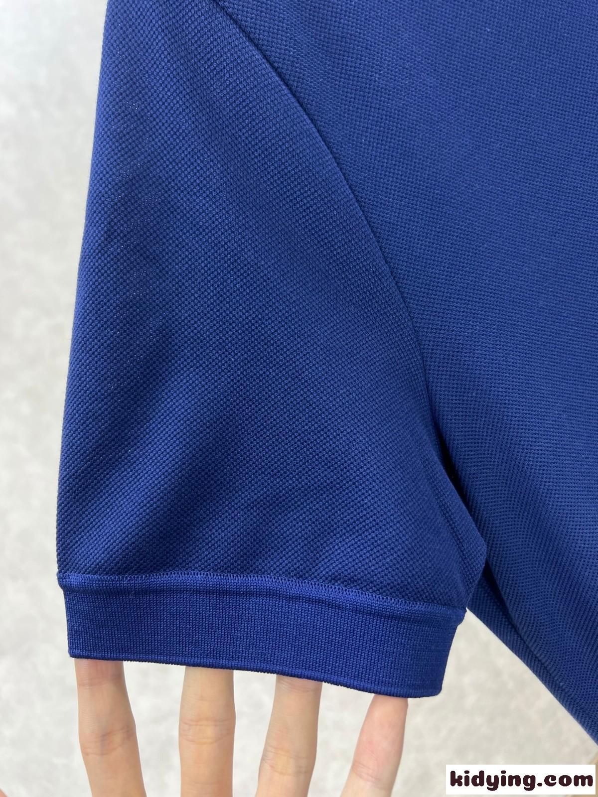 定番 シンプル サルヴァトーレ・フェラガモ Tシャツ コピー 半袖 ポロシャツ ブルー-4