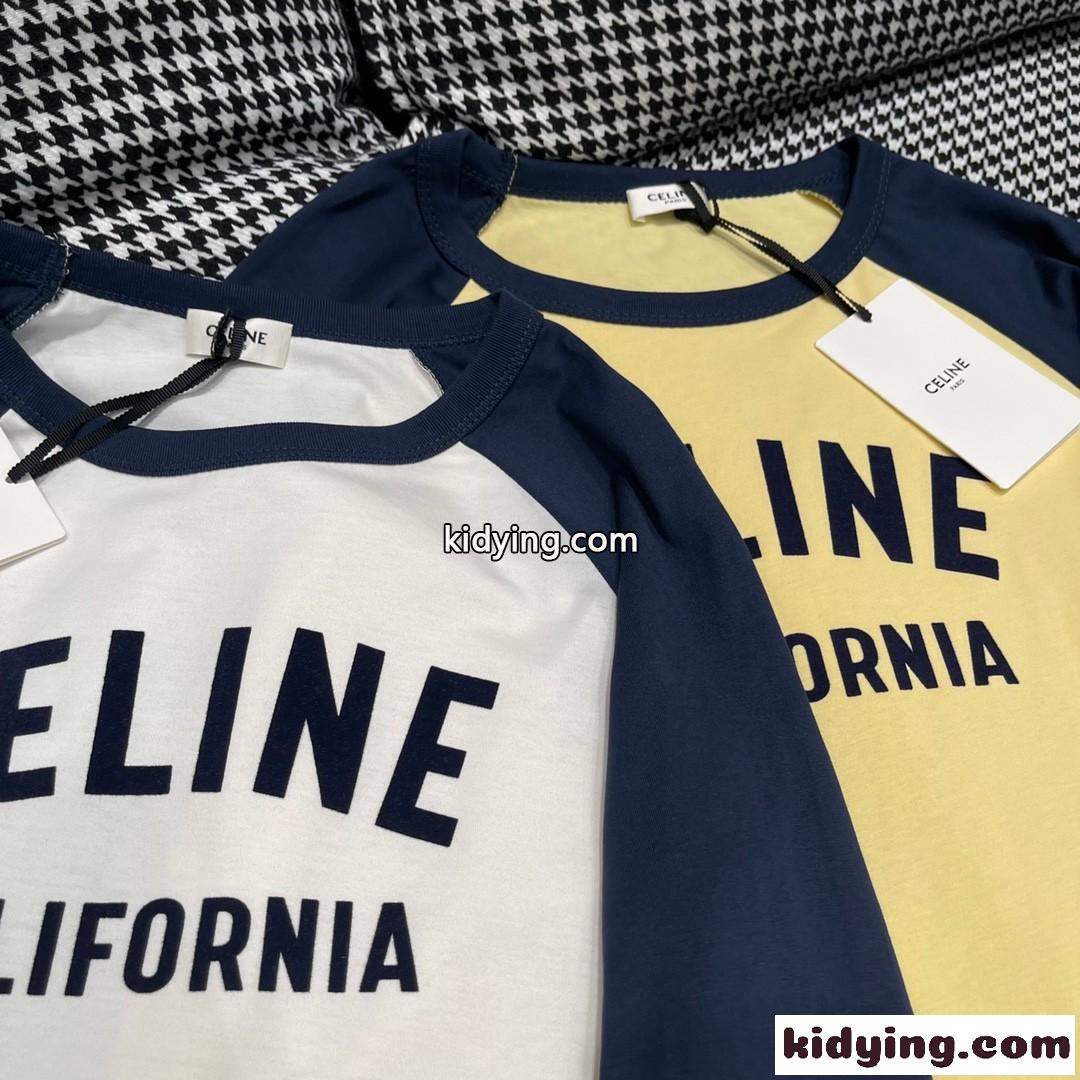 おしゃれ 人気 70S カリフォルニアTシャツ セリーヌ Tシャツ コピー コットン-3