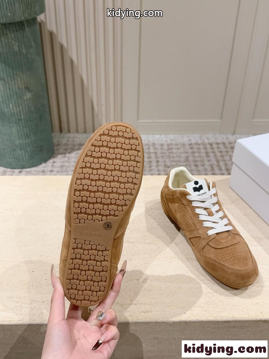 SENNY LOW スニーカー イザベルマラン スニーカー コピー キャメル-4