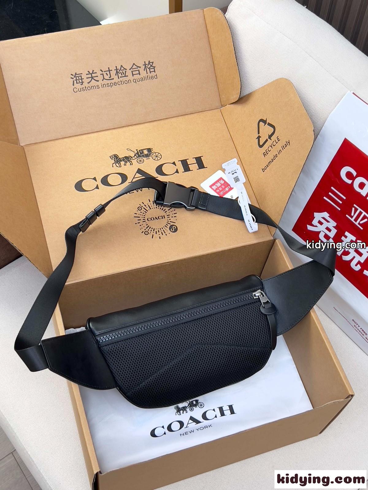 カジュアル 定番 コーチ バッグ スーパーコピー ボディバッグ メンズバッグ-1