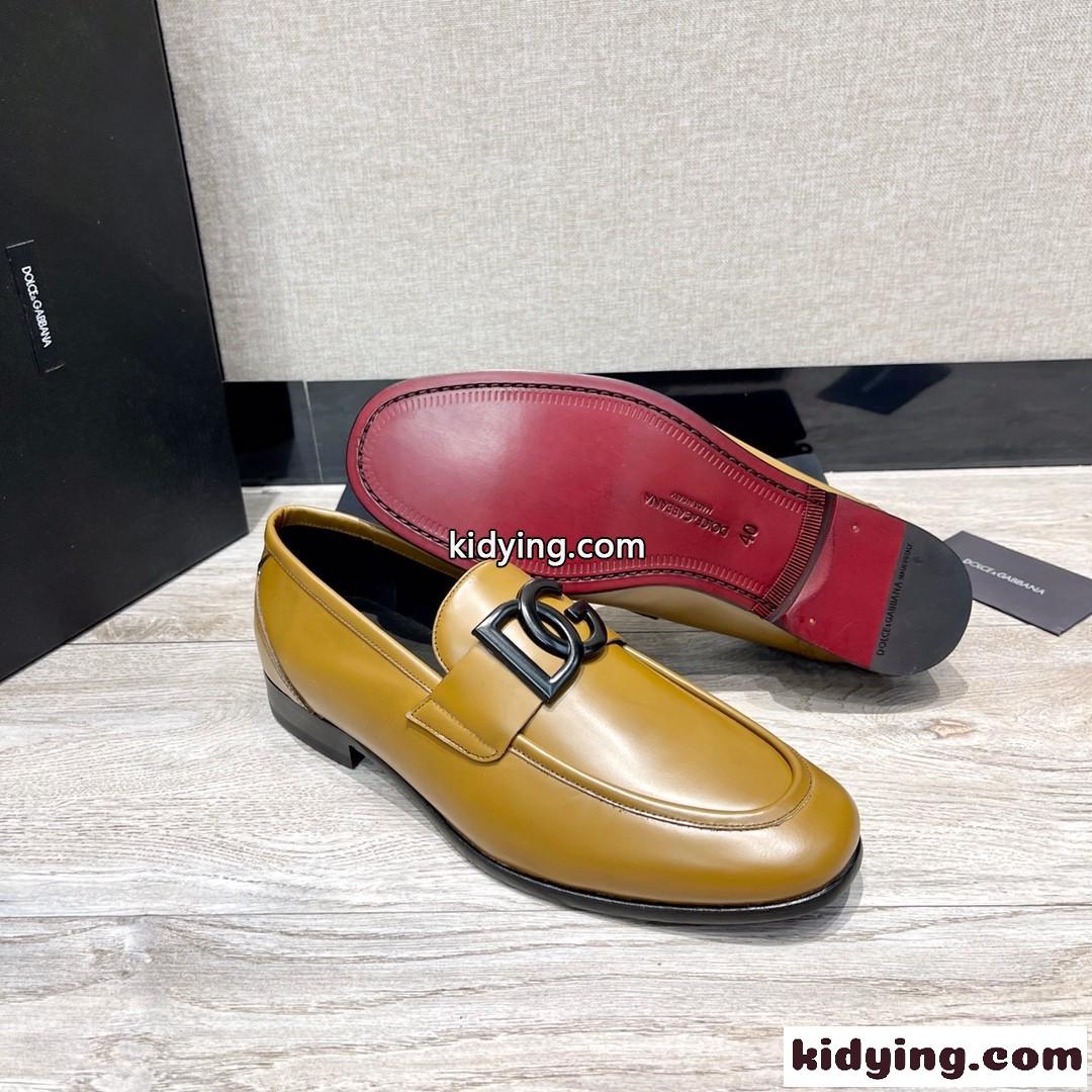 ドルチェ&ガッバーナ モカシン コピー ビジネス 上品 レザー メンズシューズ-1