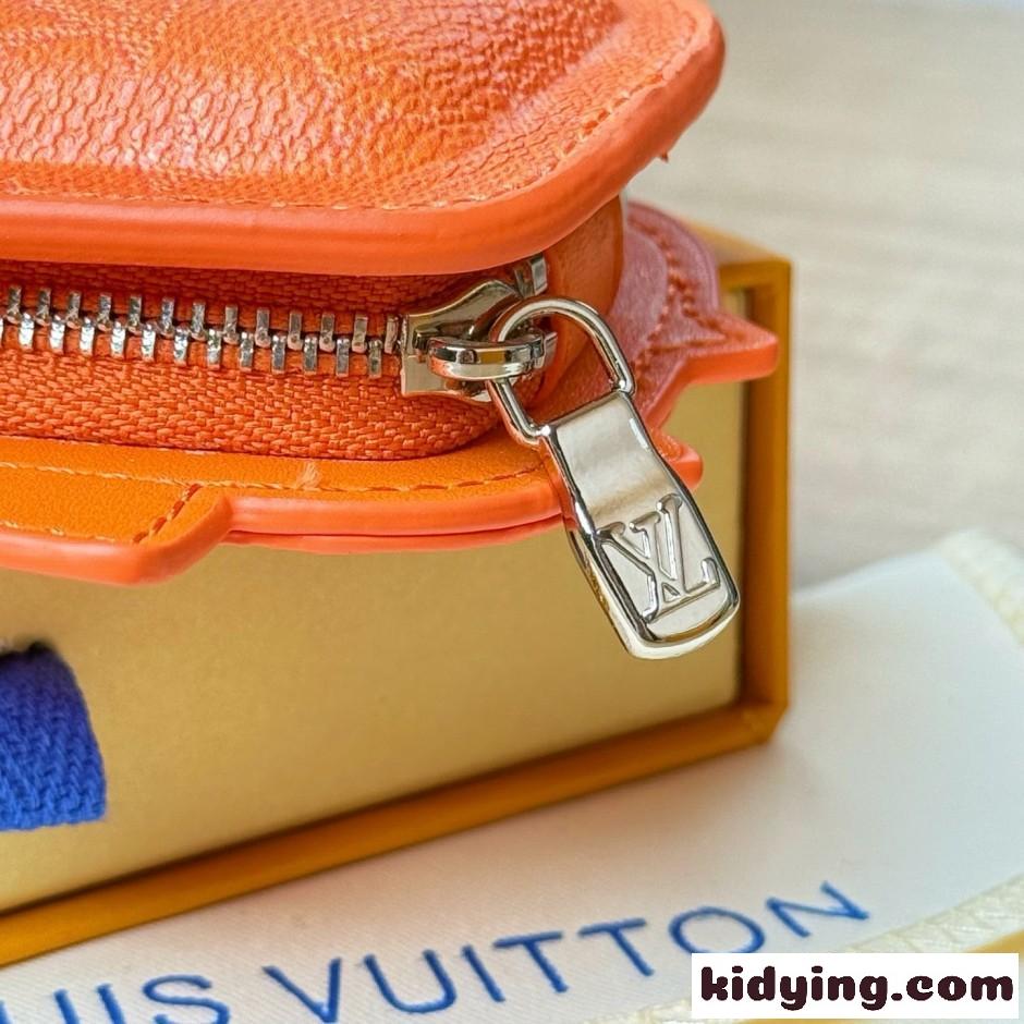 バッグチャーム･LV オウル ルイ・ヴィトン キーホルダー 偽物 オレンジ-4