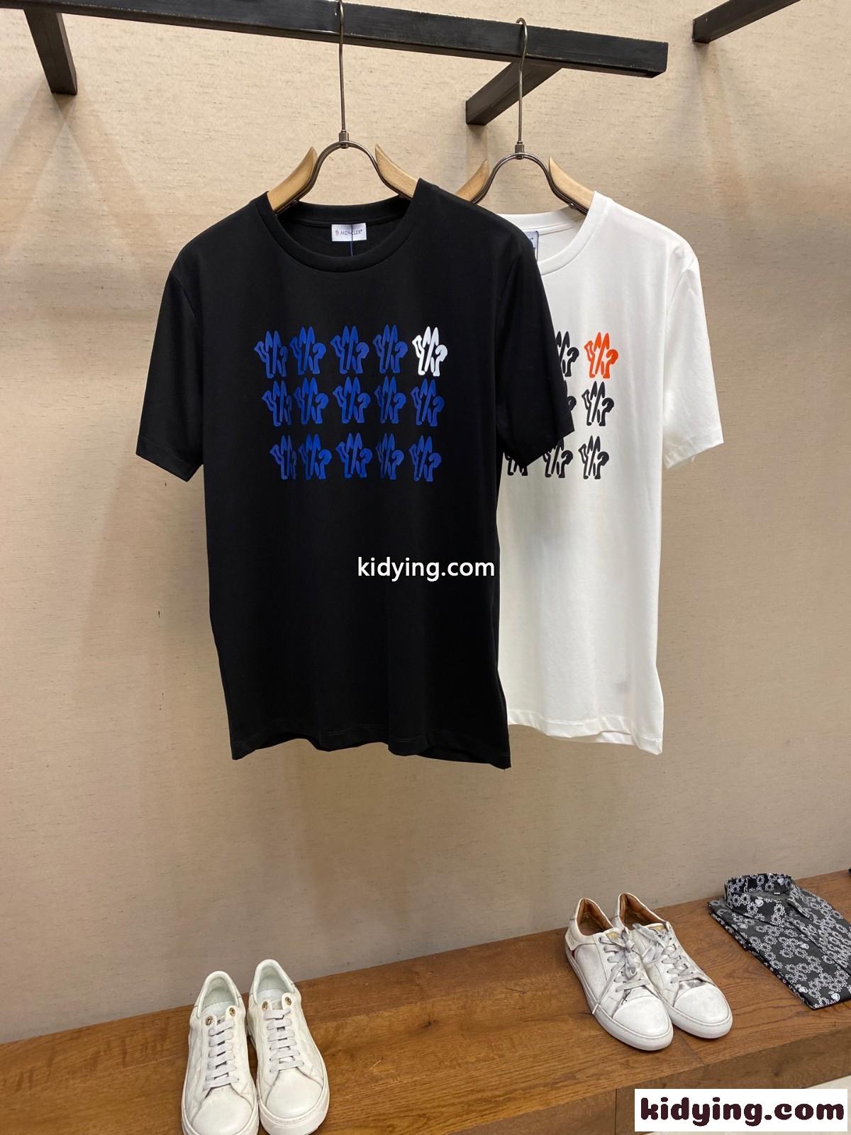 プリント コットン 半袖Tシャツ モンクレール Tシャツ スーパーコピー-2