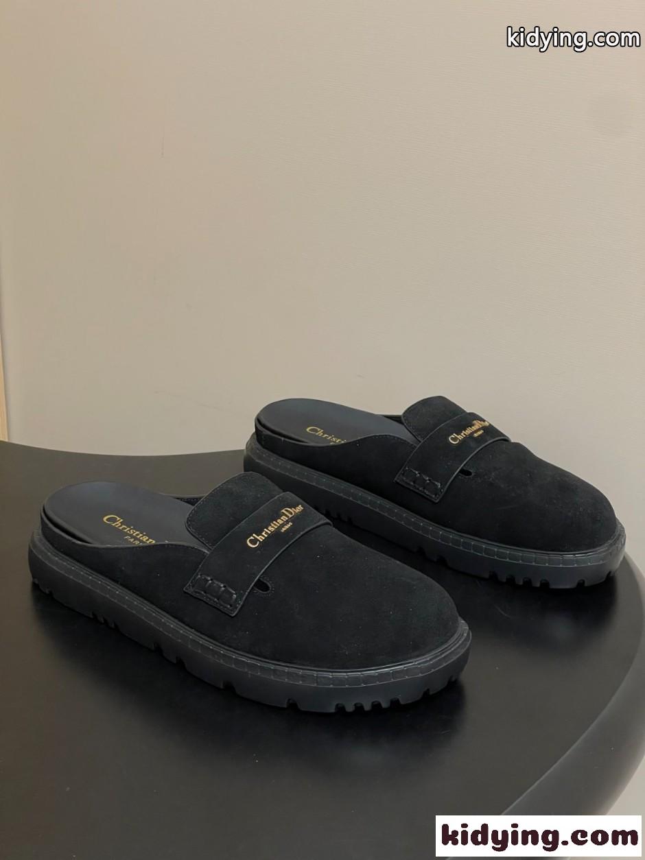 カジュアル Dior Boy ミュール クリスチャン・ディオール スーパーコピー ブラック-0