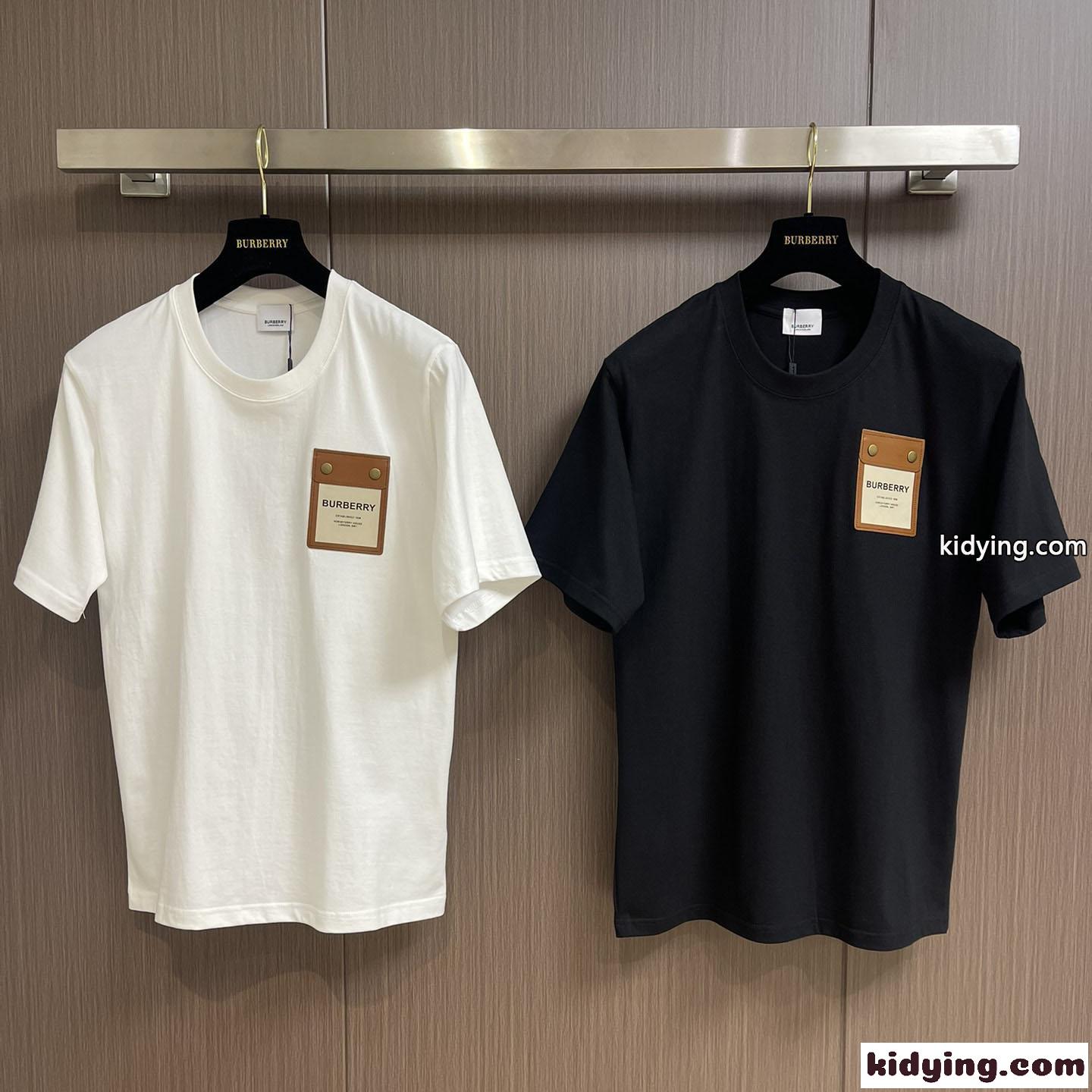 おしゃれ シンプル クルーネック バーバリー Tシャツ コピー 半袖 トップス-0