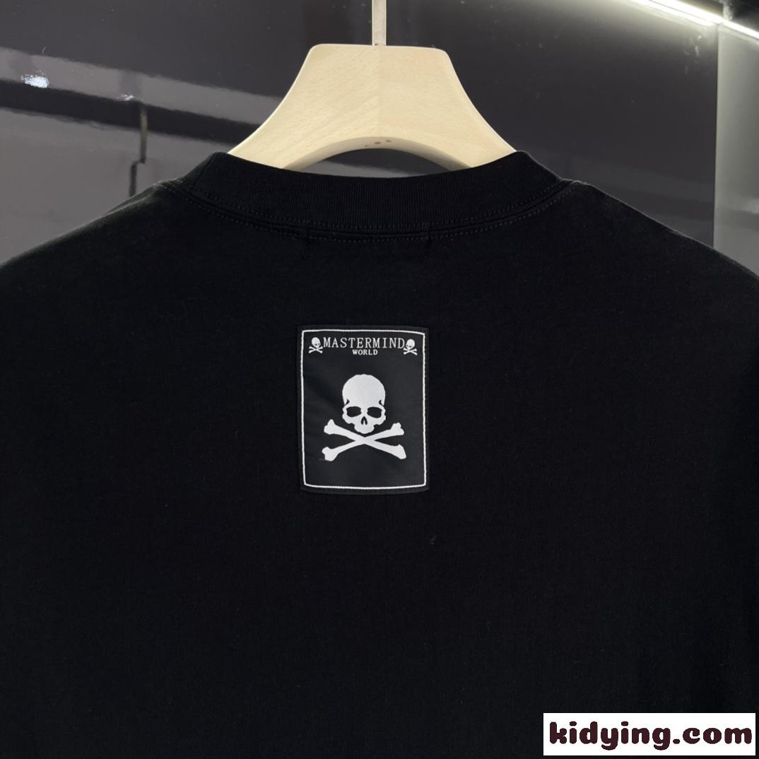 カジュアル ストリート系 クルーネック マスターマインド・ジャパン 半袖Tシャツ コピー コットン ゆったり-3
