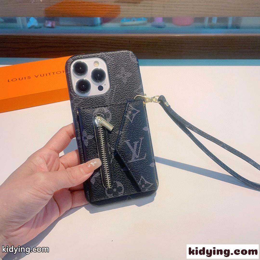 モノグラム柄 ルイ・ヴィトン アイフォンケース コピー カード収納 スマホケース-2