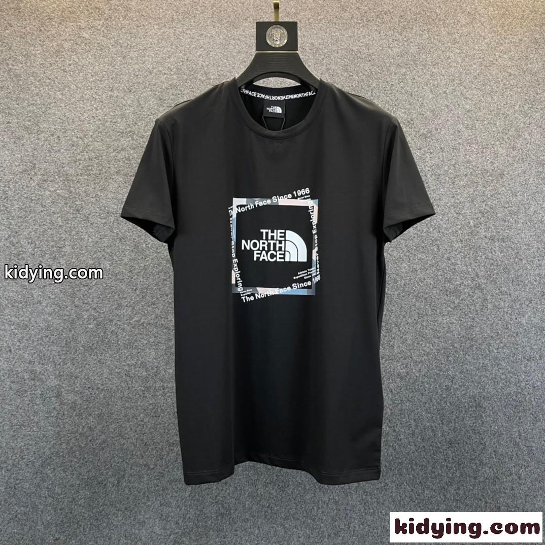 THE NORTH FACE x GUCCI 人気 クルーネック グッチ 半袖Tシャツ コピー ロゴ プリント トップス-3