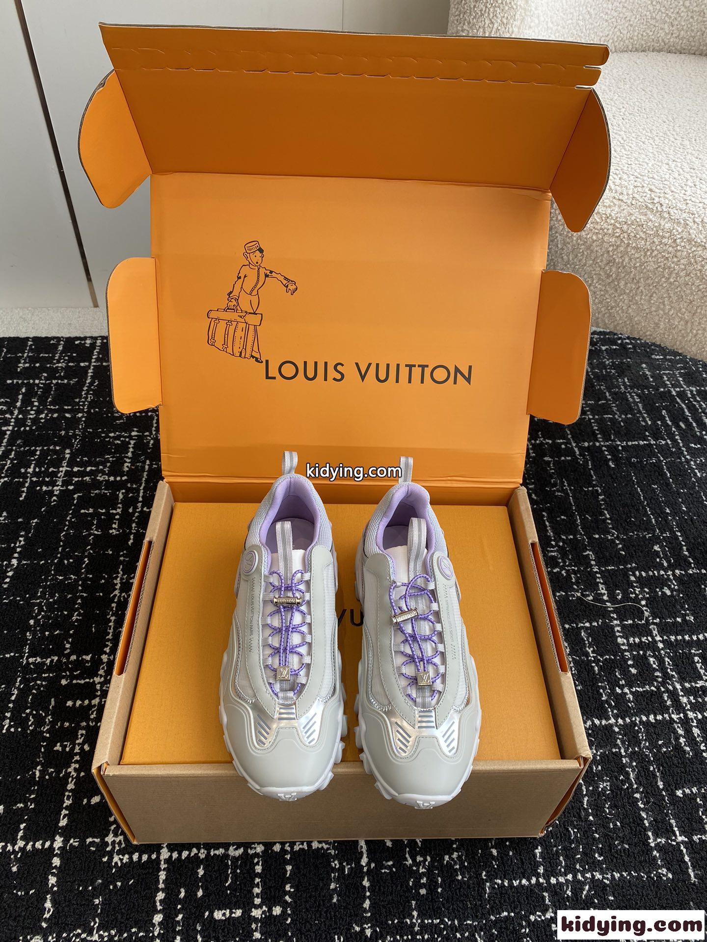 お洒落 人気 ルイヴィトン スーパーコピー LV ラッシュ･ライン スニーカー レディース-1