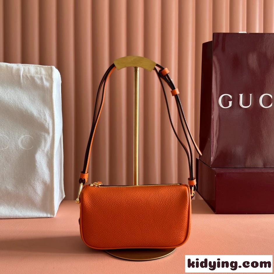 GUCCI グッチ ハーフ ホースビット ミニバッグ 860784 スーパーコピー オレンジ-0
