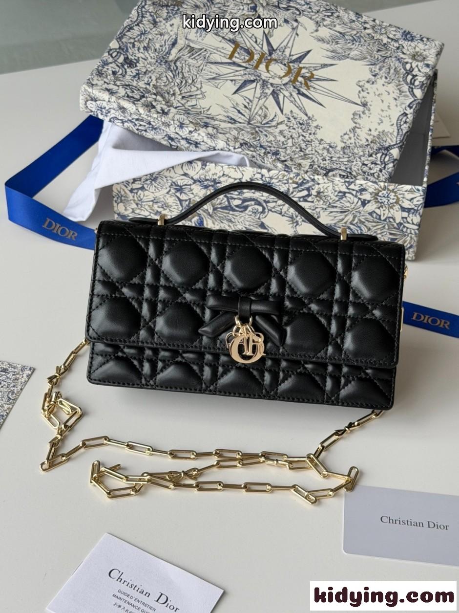 大人可愛い&My Dior ミニバッグ クリスチャン・ディオール バッグ コピー ブラック-0