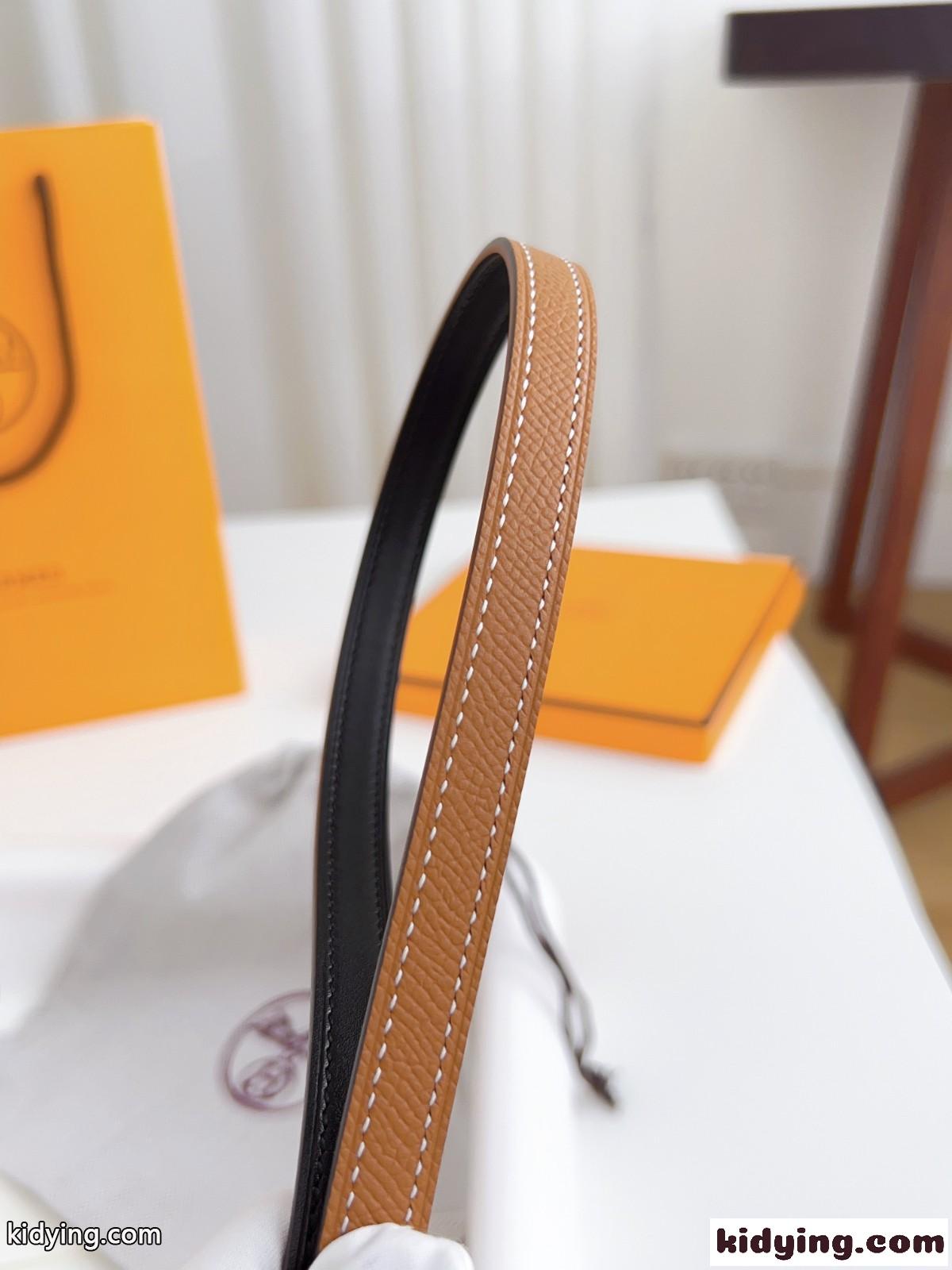 エルメス ベルト コピー 洗練された 合わせやすい レザーベルト 13mm-3