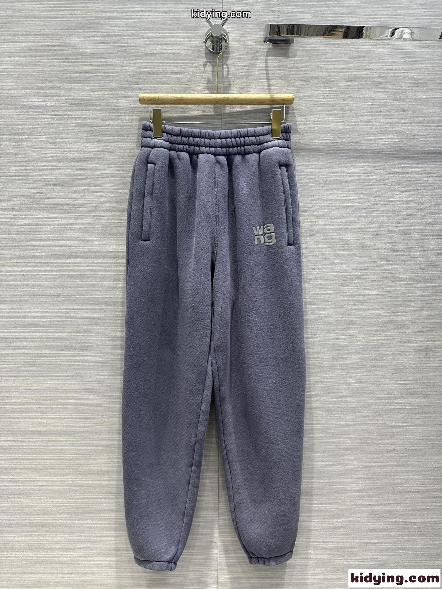 パフロゴ スウェットパンツ アレキサンダーワング パンツ コピー ブルー-0