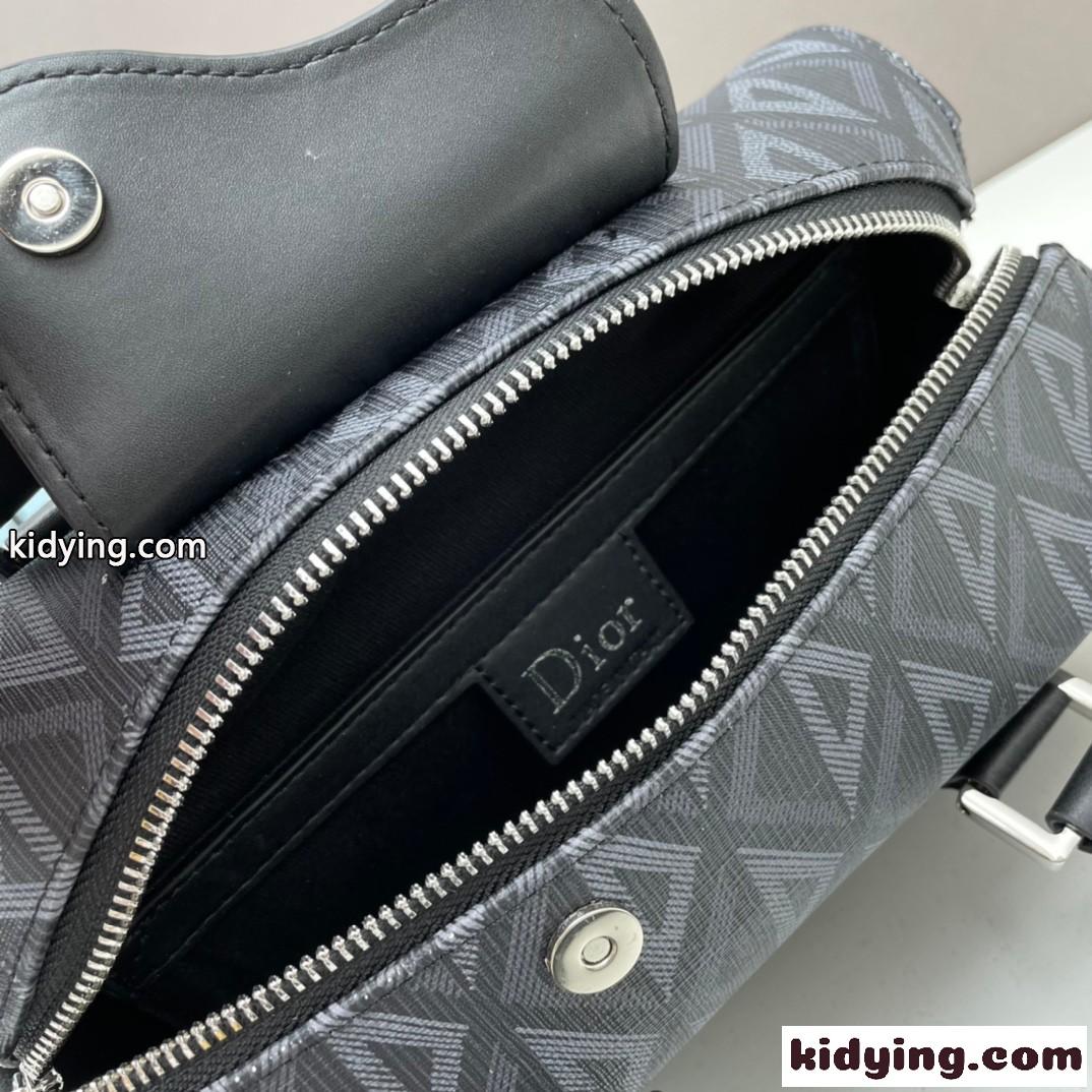 クリスチャン・ディオール バッグ コピー DIOR LINGOT 26 バッグ CD Diamond キャンバス-4
