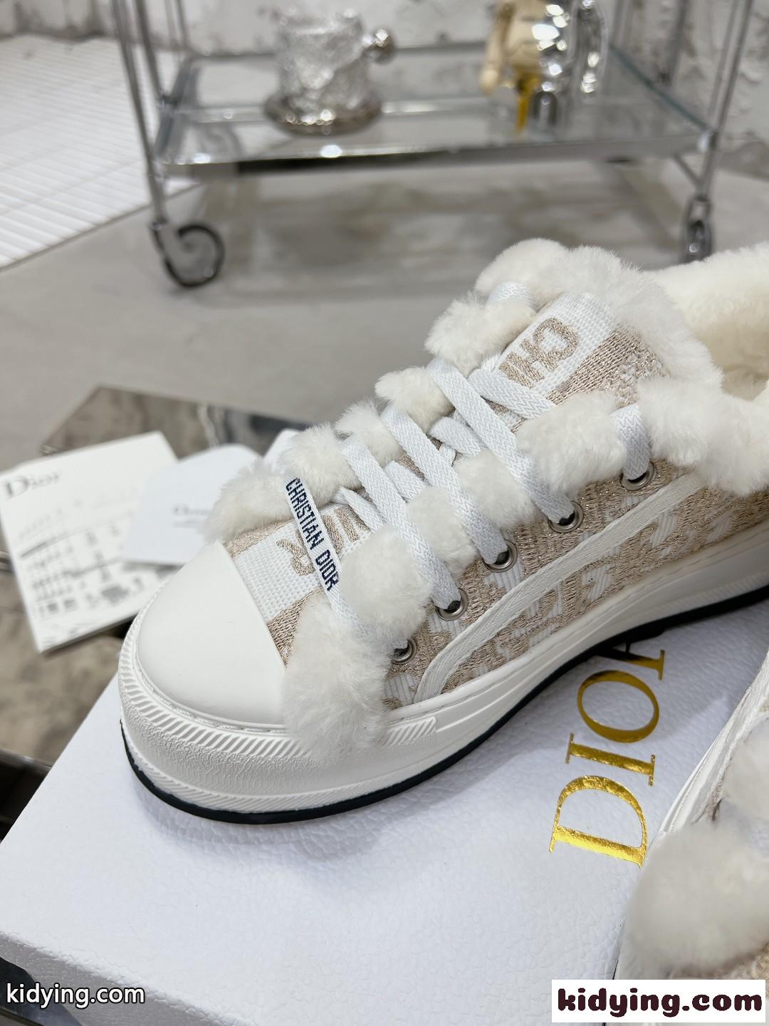 クリスチャン・ディオール スニーカー コピー WALKNDIOR プラットフォームスニーカー-4