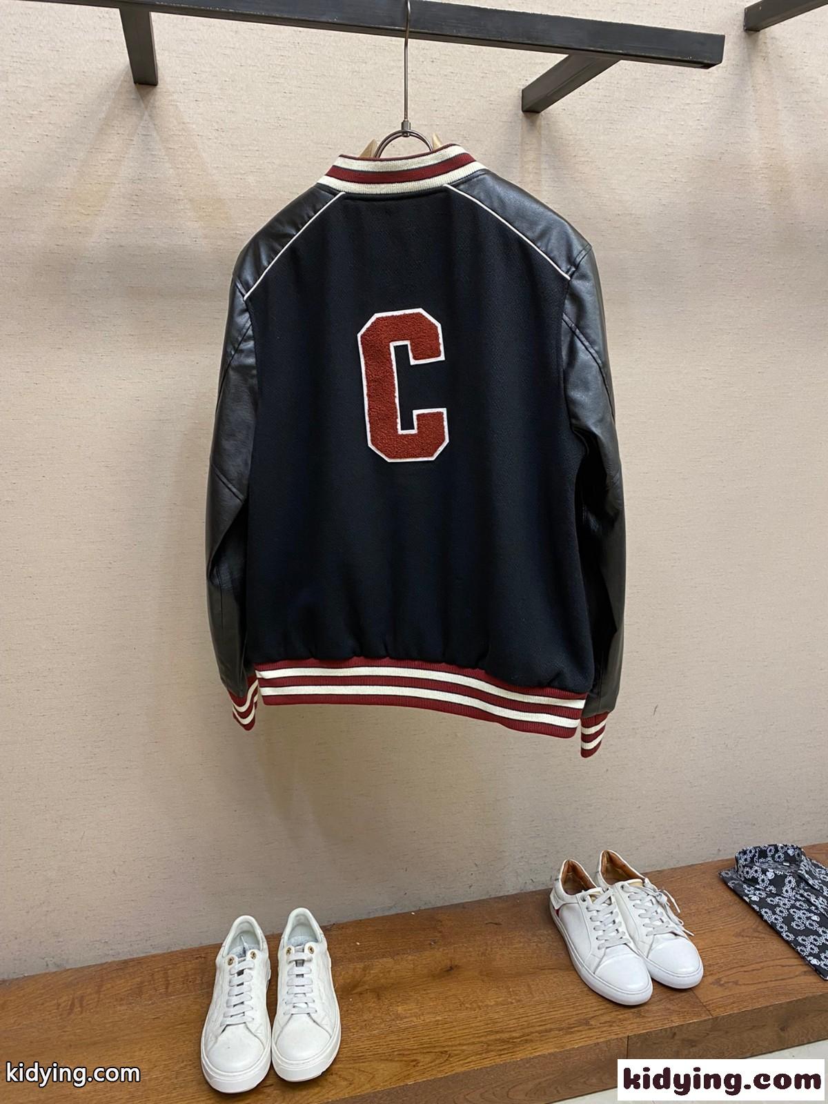 セリーヌ ジャケット コピー クラシック ロゴ入り テディジャケット-1