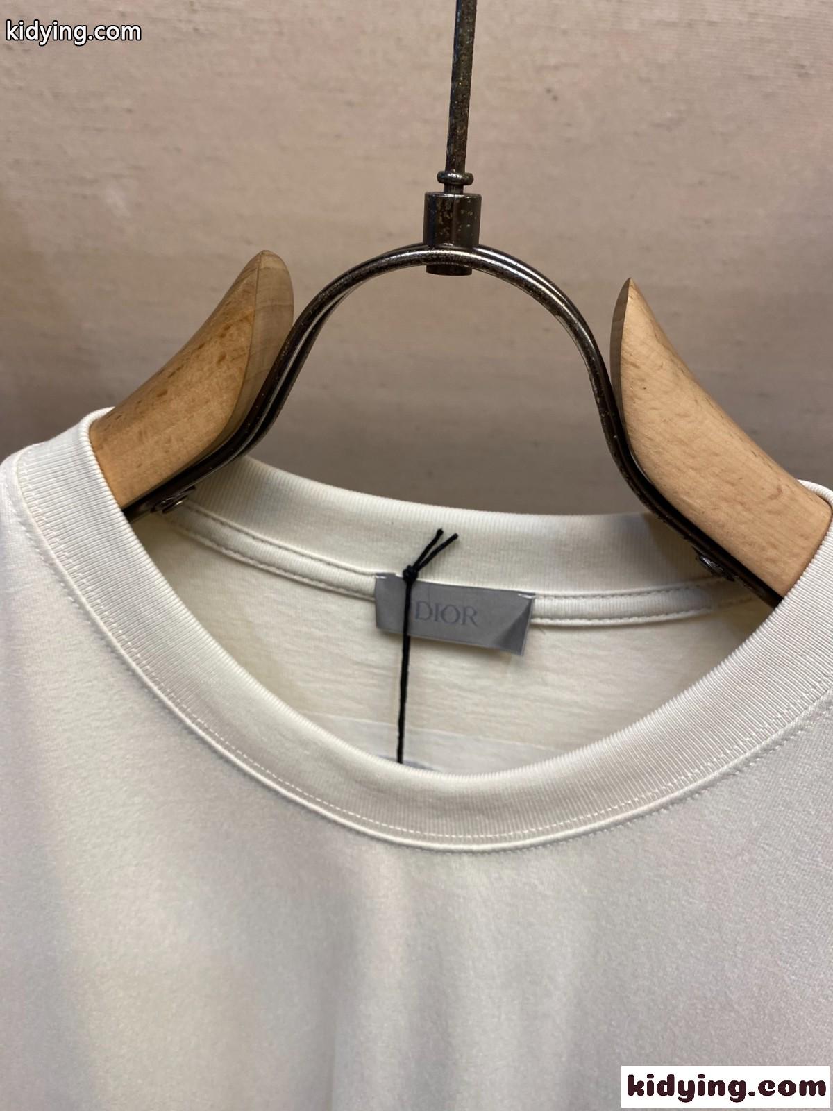 クリスチャン・ディオール Tシャツ コピー DIOR AND HYLTON NEL Tシャツ ホワイト-1
