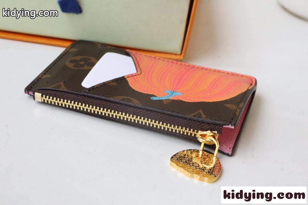 LV × YK ポルト カルト・ロミー ルイ・ヴィトン 財布 コピー カードケース 名刺入れ-1