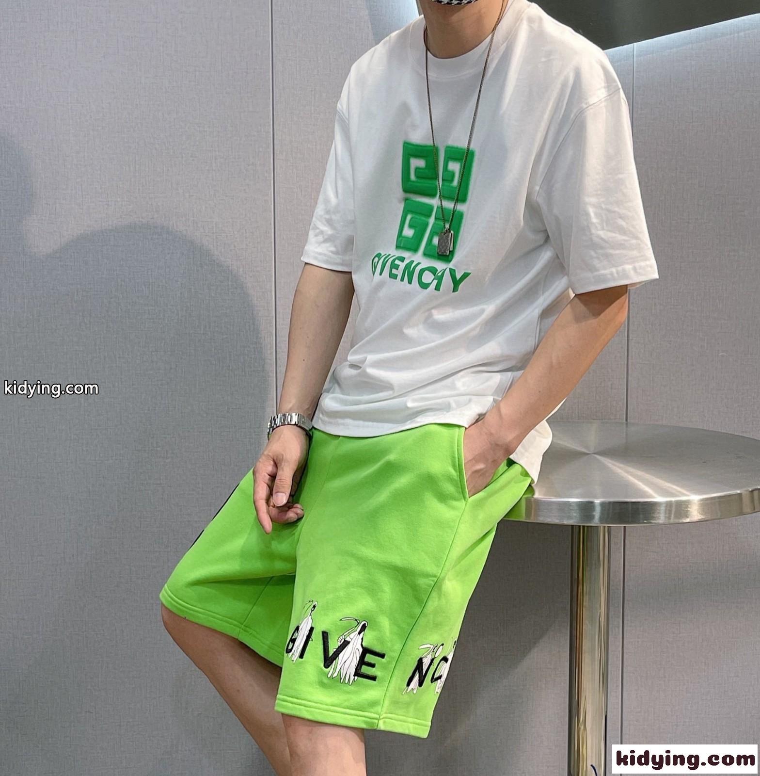 男女兼用 2022SS春夏新作 ゆったり ジバンシィ Tシャツ コピー 半袖 シルケット コットン ロゴ 快適-1