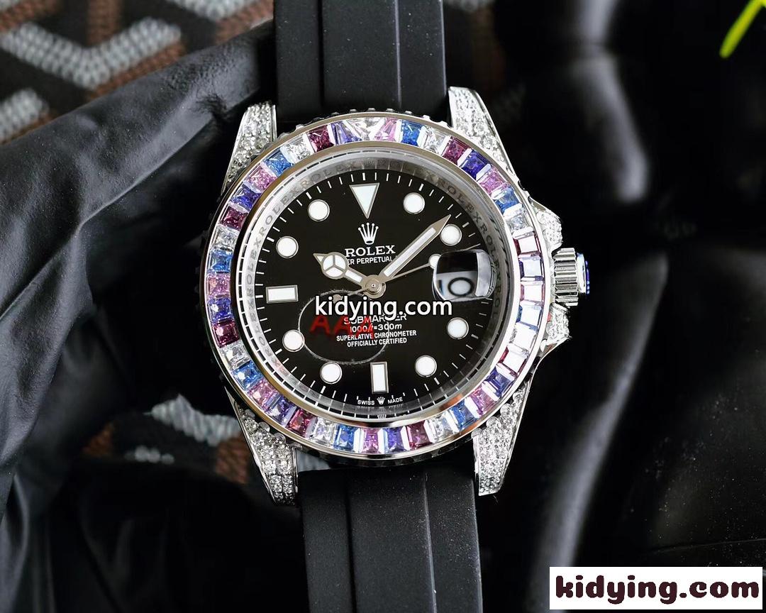 ロレックス 時計 コピー 40mm 人気 ファッション エレガント ウォッチ-1