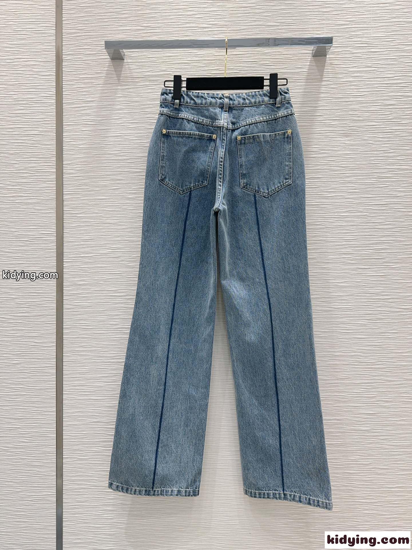 LVサークルタブジーンズ ルイヴィトン パンツ コピー デニムパンツ-5