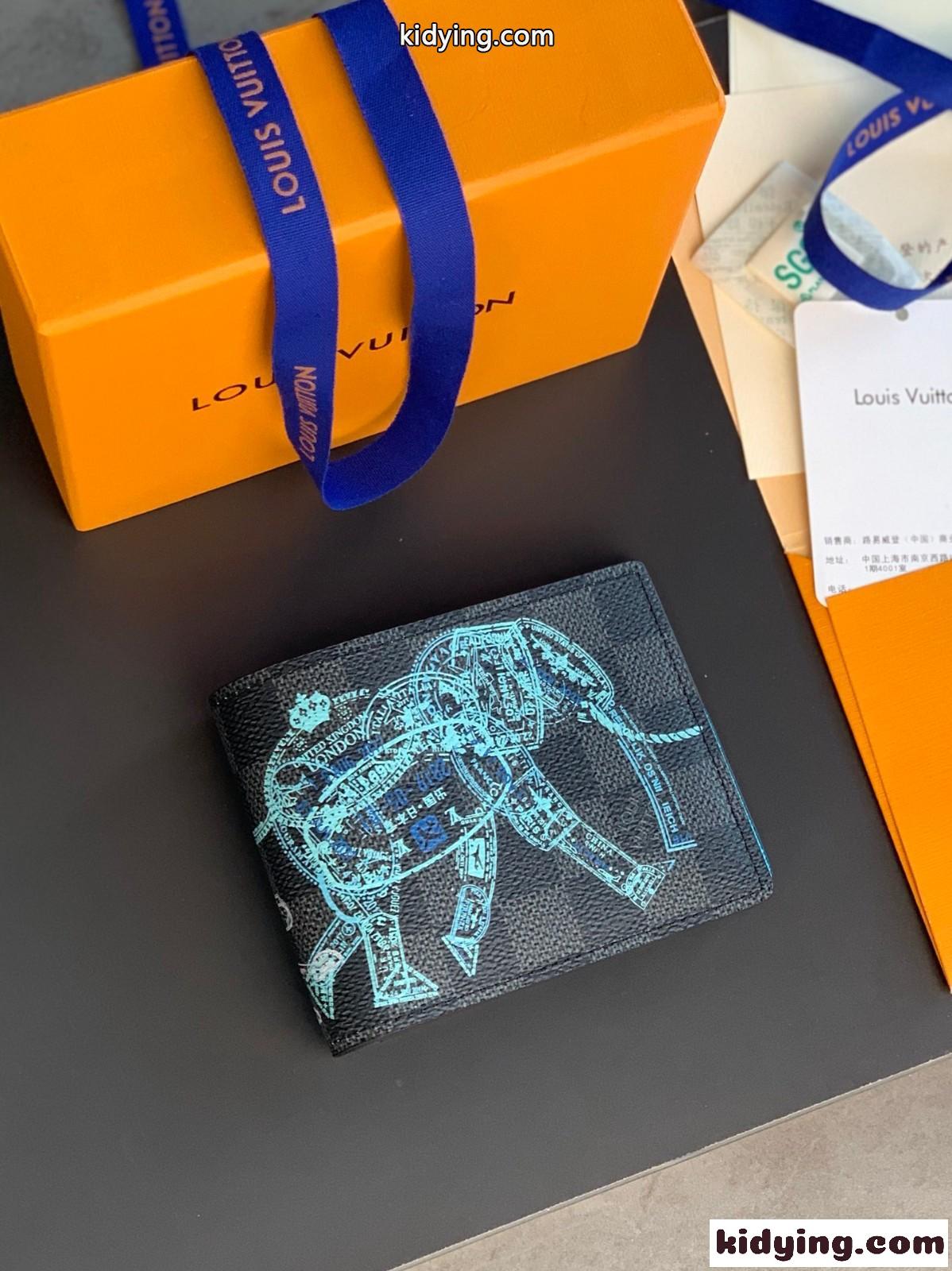 N64603 ポルトフォイユ・スレンダー ルイ・ヴィトン 財布 コピー 二つ折り財布-2