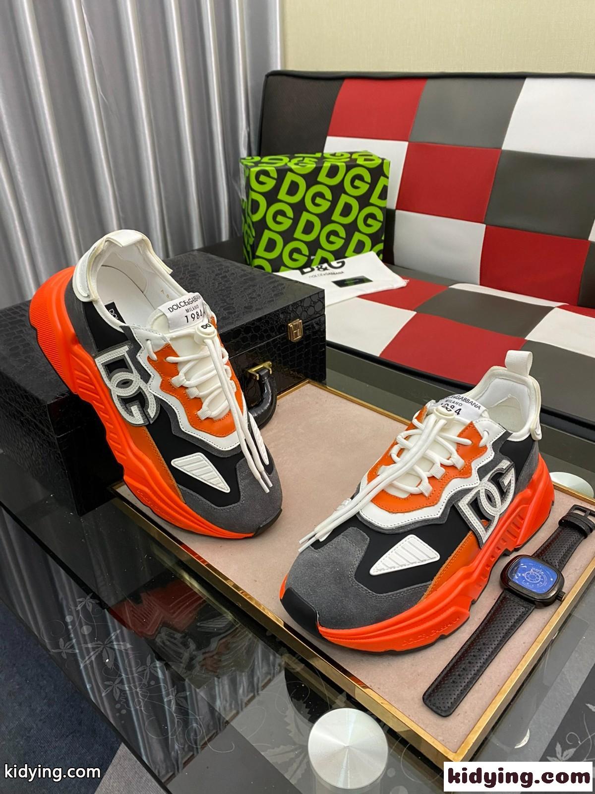 ファッション カジュアルジューズ スニーカー 厚底 ドルチェ&ガッバーナ メンズ コピー 人気 スポーツ 快適-2
