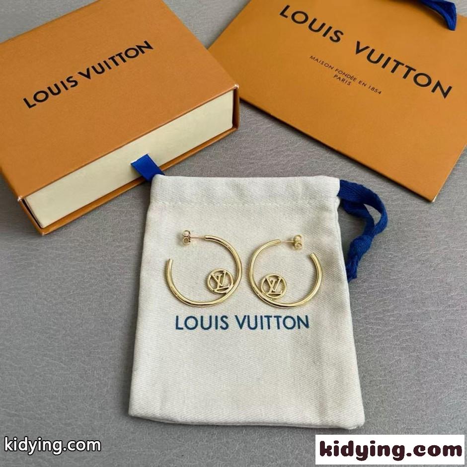 ピアス･LV ループ ルイ・ヴィトン イヤリング コピー 合わせやすい-3