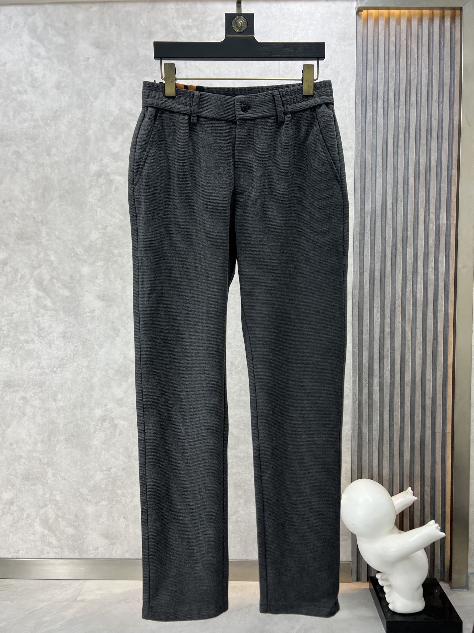 シンプル エルメネジルド・ゼニア パンツ コピー 合わせやすい カジュアル スラックス-0