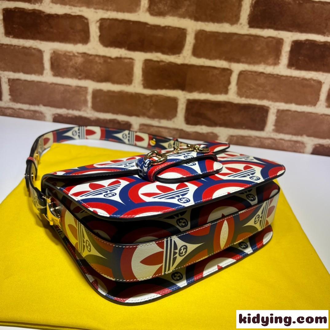 ADIDAS X GUCCI グッチ ホースビット1955 ショルダーバッグ グッチ バッグ レディース コピー-2