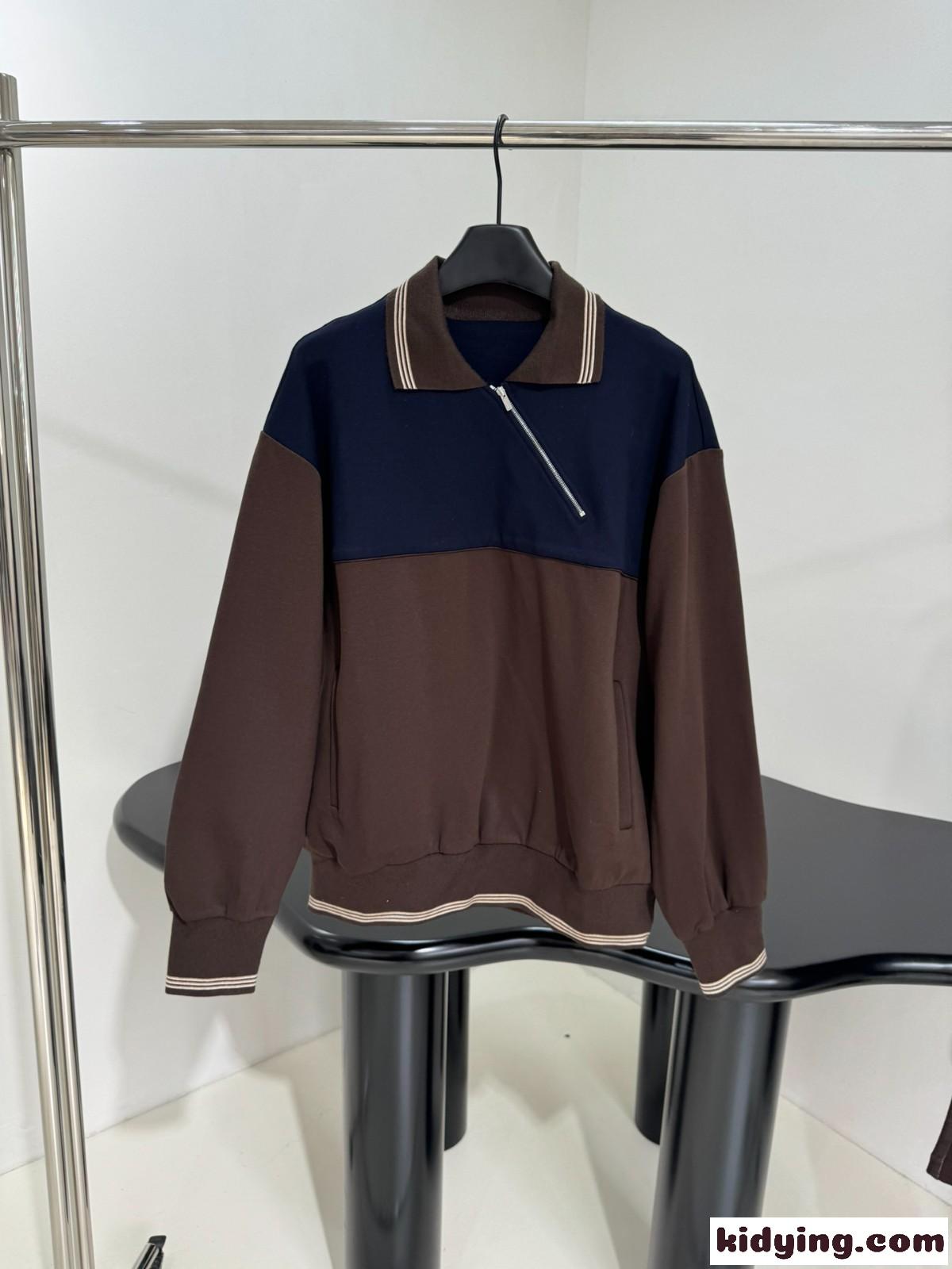 大人カジュアル ジッパー付き スウェットシャツ ミュウミュウ Tシャツ コピー-0