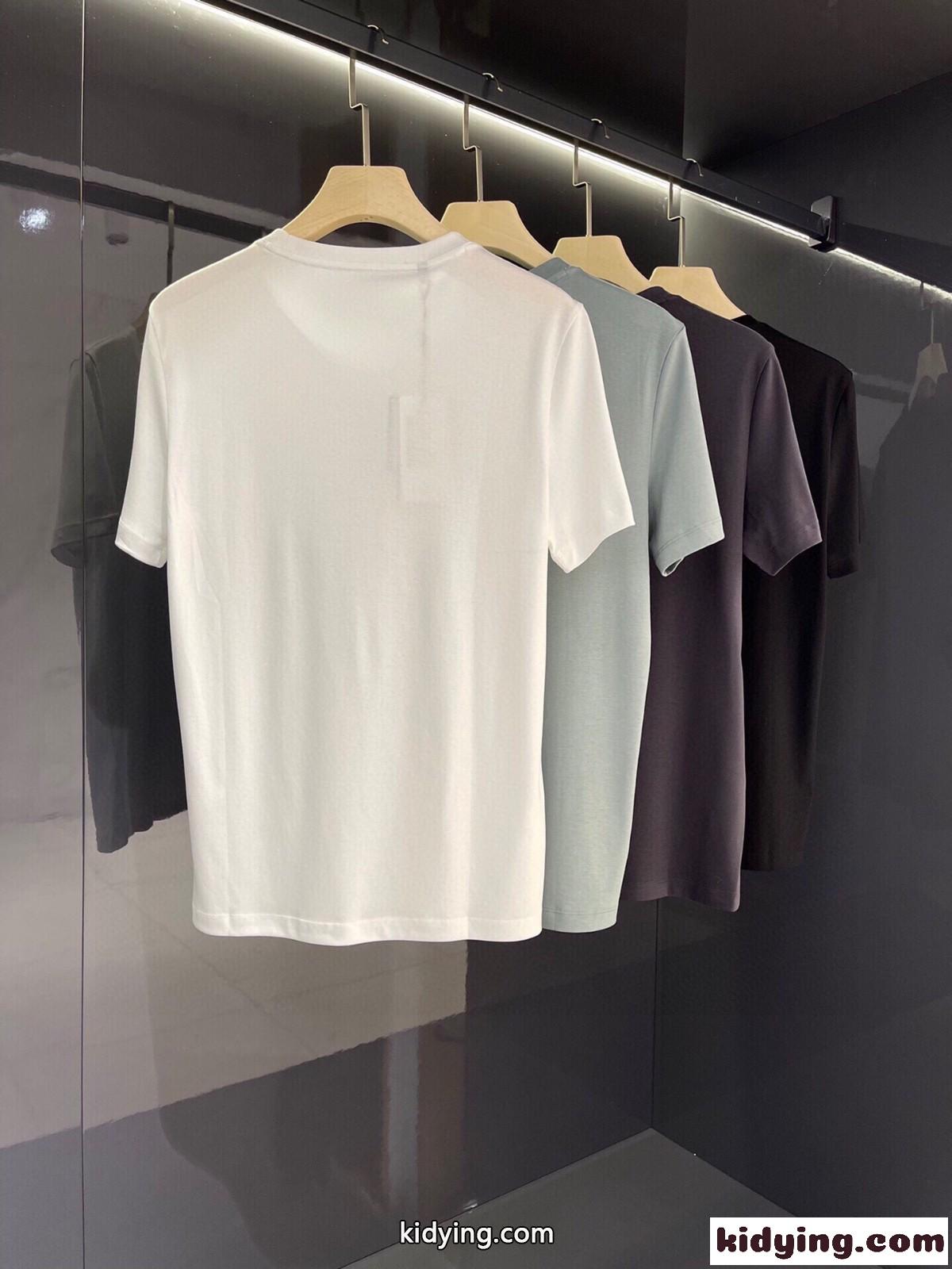 シンプル ロゴ 刺繍 無地 4色あり セリーヌ tシャツ コピー クルーネック 半袖 トップス-1