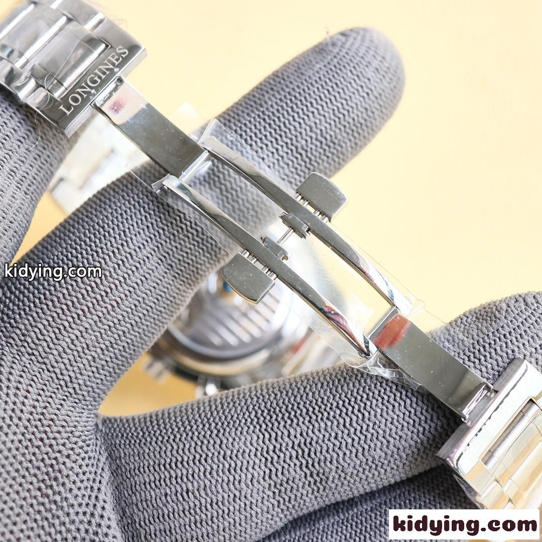 人気 エレガント ロンジン 時計 コピー 多機能 40mm ウォッチ-5