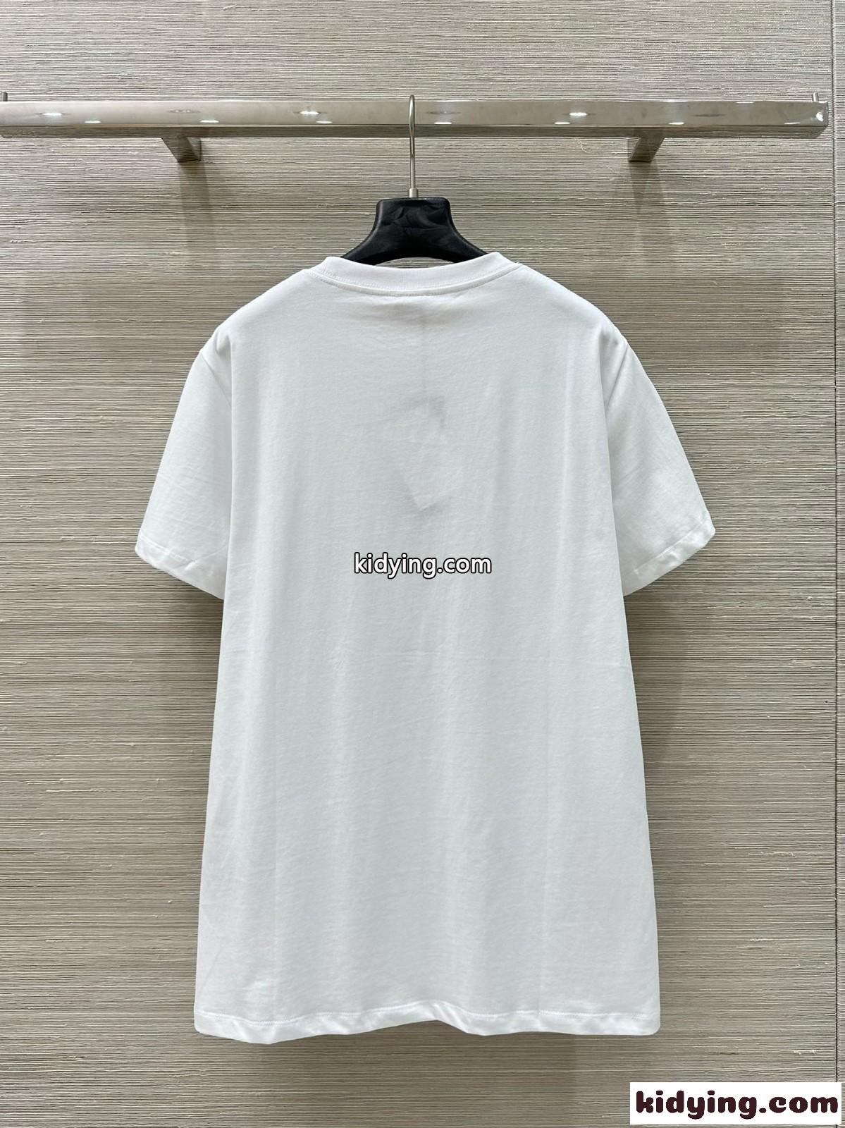 人気新作 Dior Heritage Tシャツ クリスチャン・ディオール Tシャツ 偽物 ホワイト-4