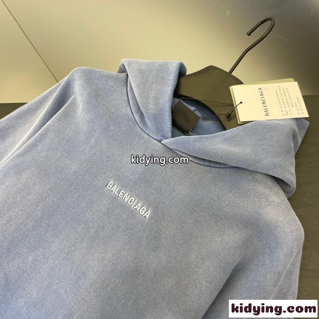 人気 バレンシアガ BALENCIAGA BACK HOODIE ミディアムフィット コピー-2