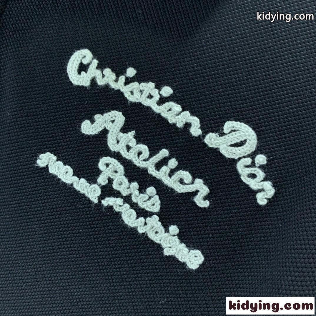 クリスチャン・ディオール Tシャツ コピー メンズ CHRISTIAN DIOR ATELIER コットンピケ ポロシャツ-3