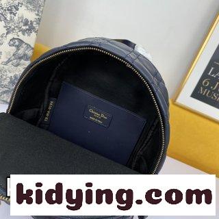 Diorディオ男性RIDER両肩バックパック 両肩の牛頭青い皮 クリスチャンディオール バッグ新作 コピー-3