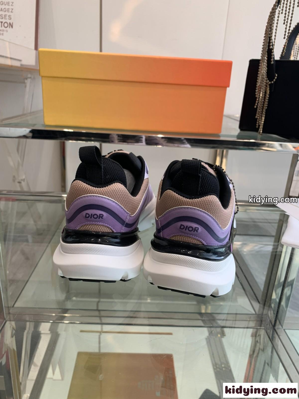 限定 大人気 DIOR AND LEWIS HAMILTON クリスチャン・ディオール スニーカー スーパーコピー パープル-3
