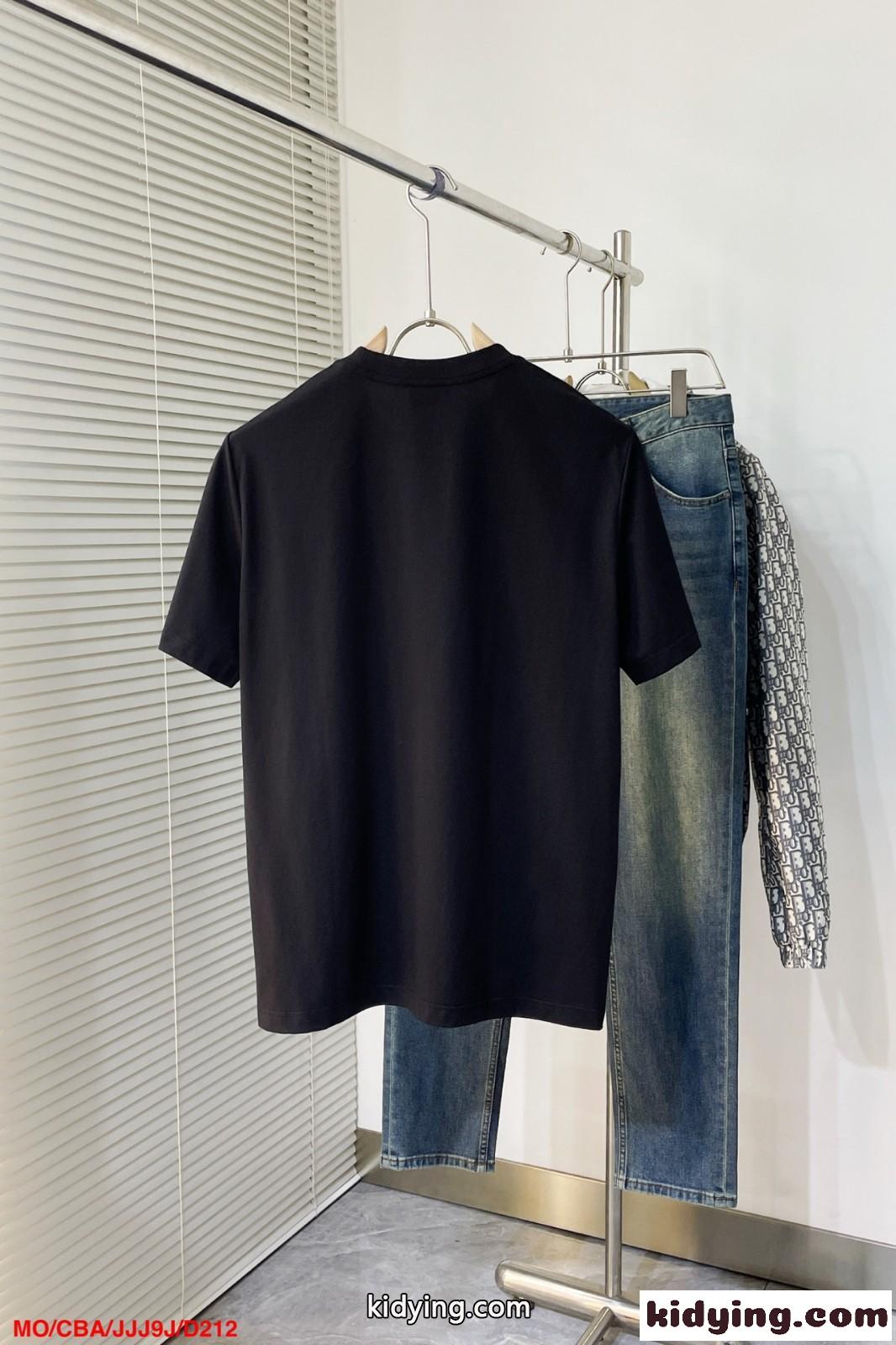 モンクレール Tシャツ コピー シンプル カジュアル ロゴ 半袖Tシャツ-2