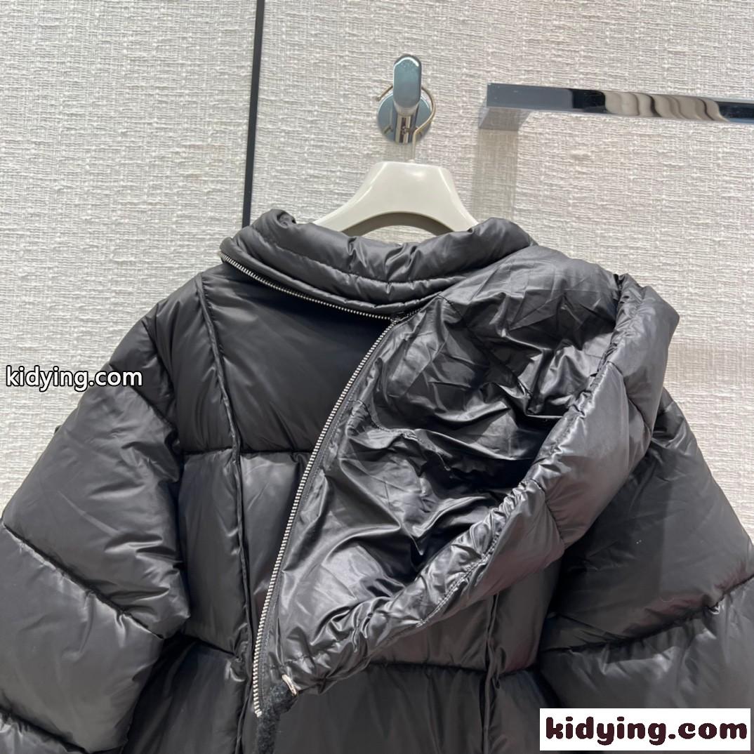 MONCLER 1952 ショート モンクレール ダウンジャケット コピー フード付 カジュアル アウター ブラック-4
