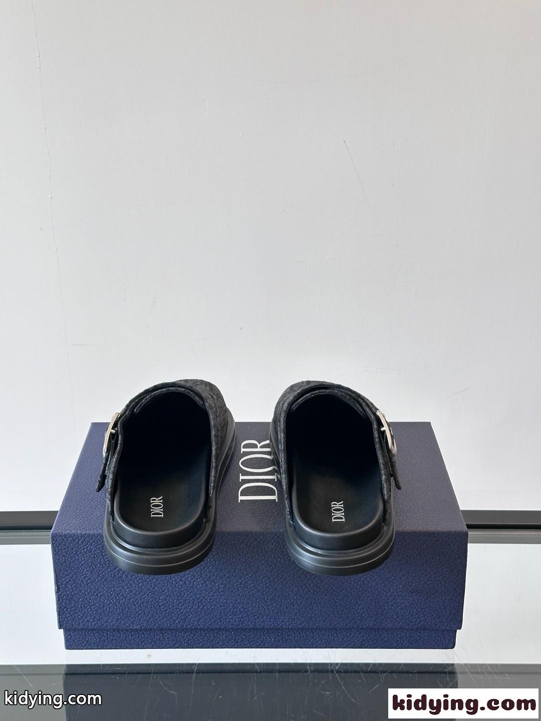 クリスチャン・ディオール サンダル コピー Dior Aqua ミュール メンズシューズ-3