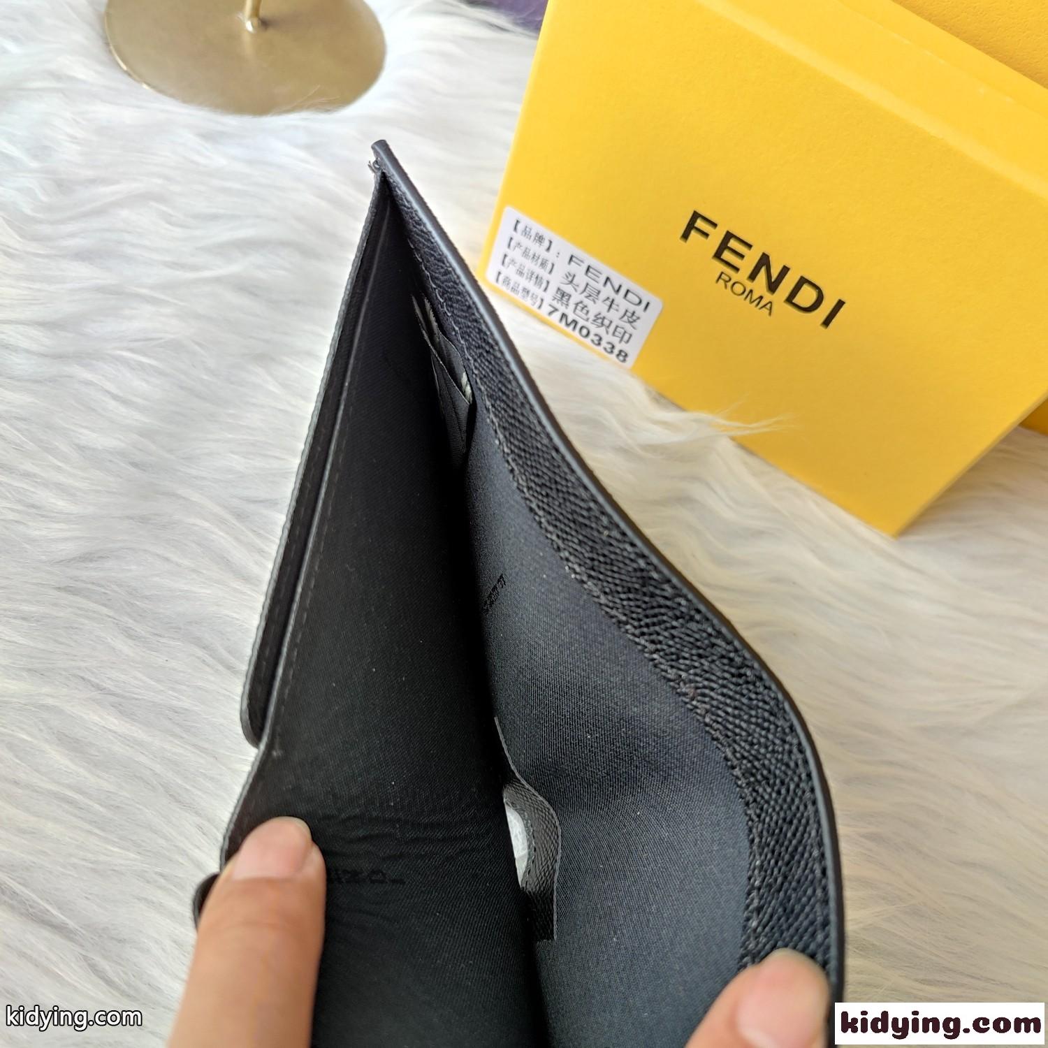 定番 人気 ロゴ フェンディ 財布 人気 コピー 二つ折り財布 ウォレット-4