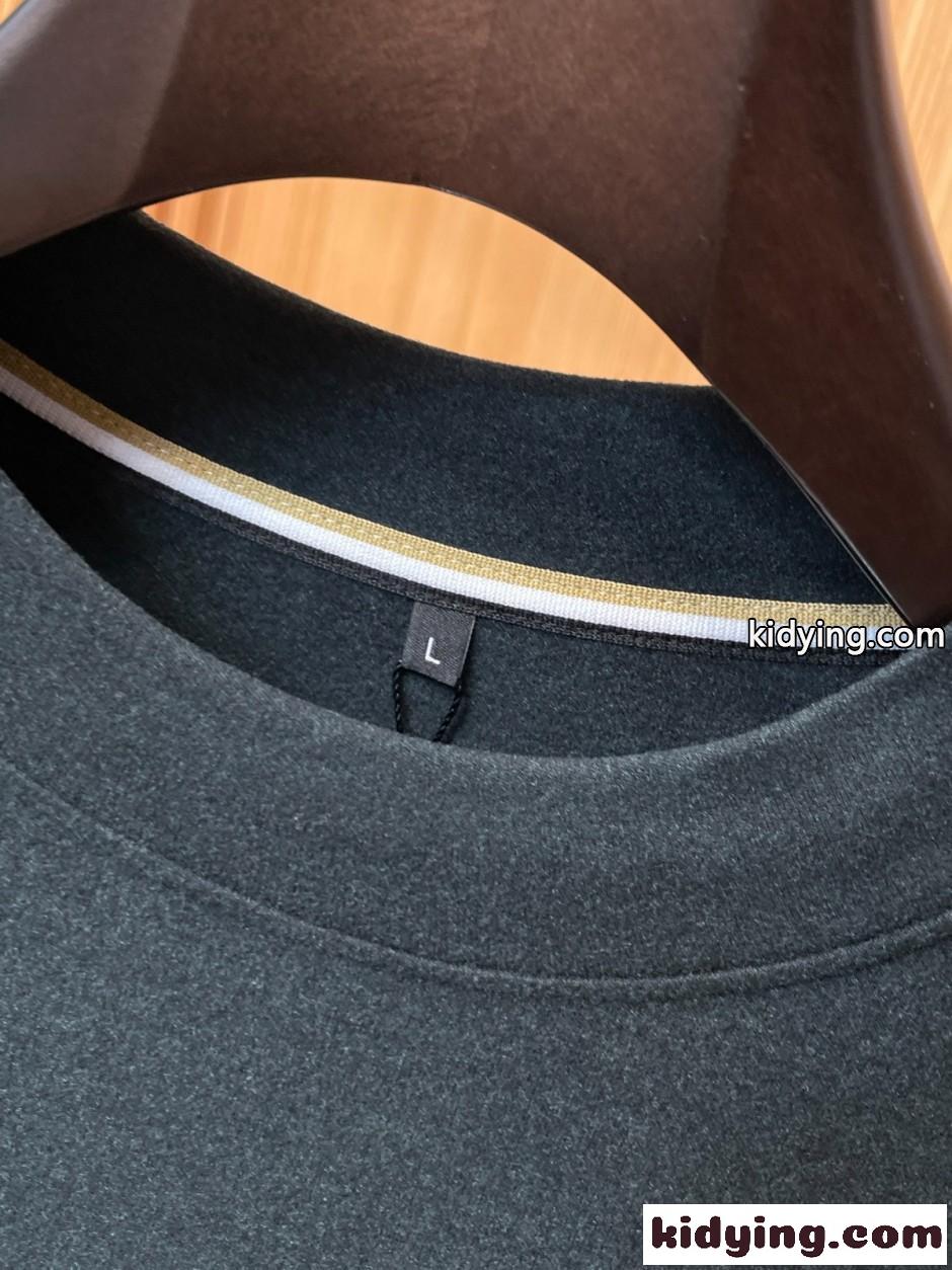 ベーシック 秋冬 ヒューゴ・ボス Tシャツ 偽物 厚手 長袖Tシャツ トップス-1
