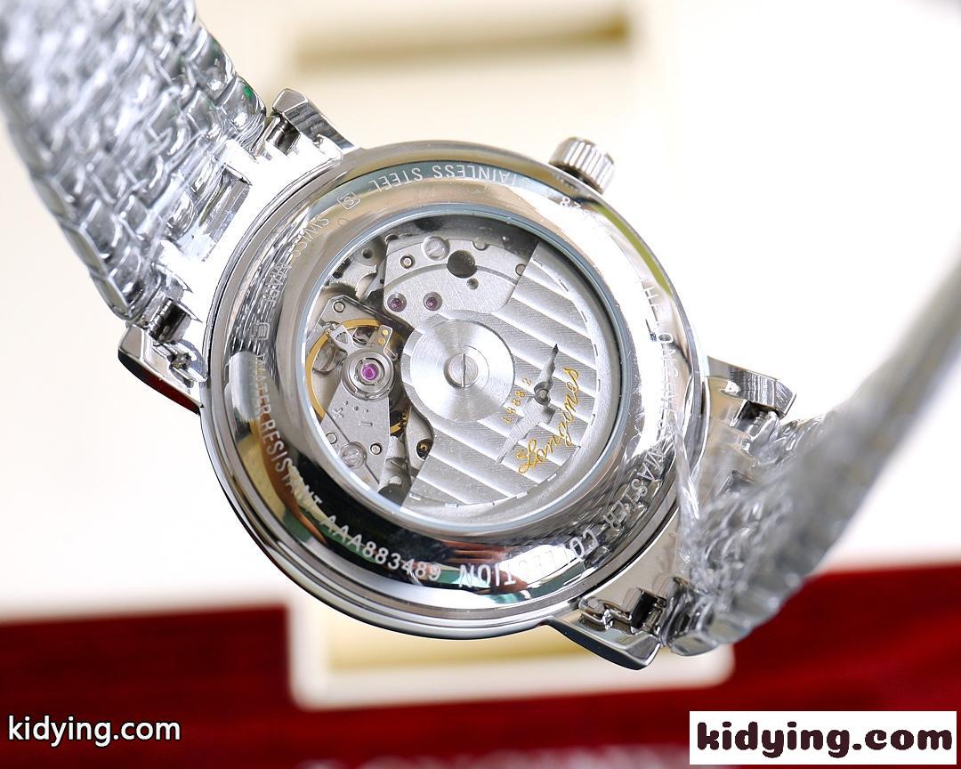 シンプル 上品 ビジネス ロンジン 時計 コピー 人気 39mm 日付表示 腕時計-1