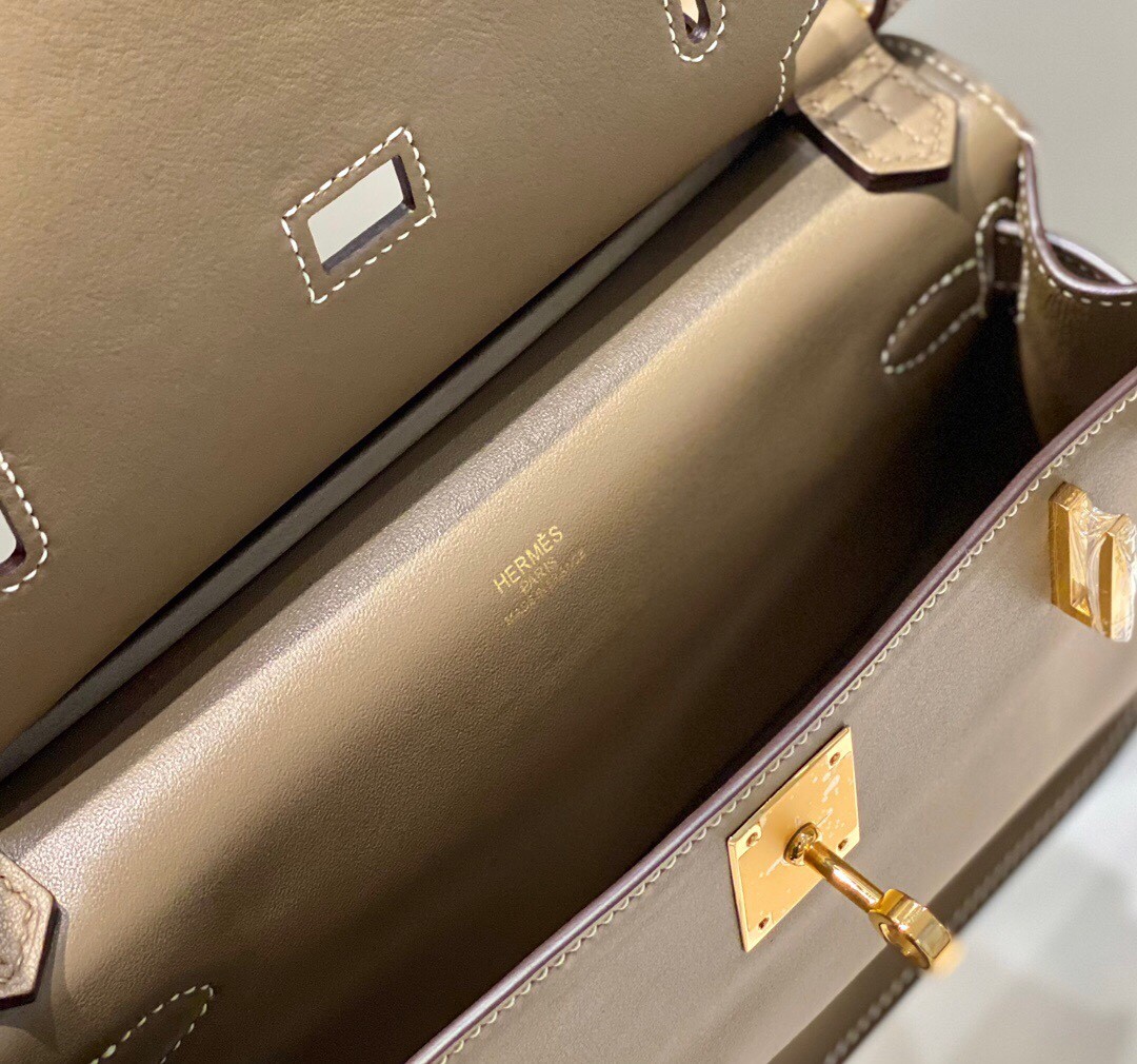 エルメス ジプシエール ミニショルダーバッグ スーパーコピー ゴールド金具-4
